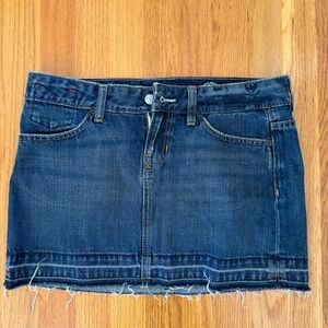 Gap Dark Blue Denim Jeans with Red Stitching